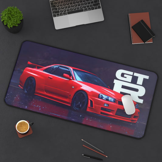 Novelty GTR R34 Gaming Mouse Pad, Skyline Xxl Gaming Mat, Skyline GTR Mouse Pad, JDM Oversize Gaming Mat, Skyline Gaming Pad