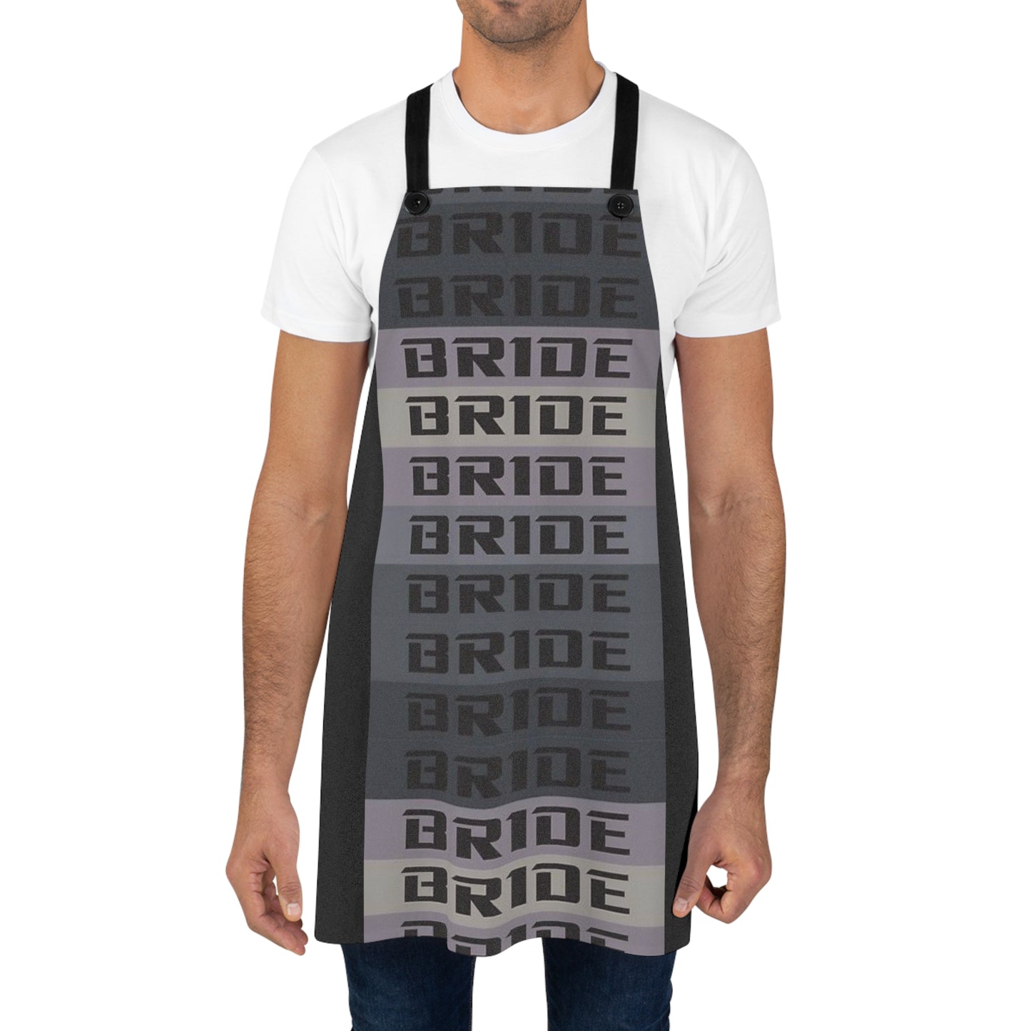 JDM Bride Racing Tech Shop Apron, Bride Cooking Apron, Racing Workshop Apron