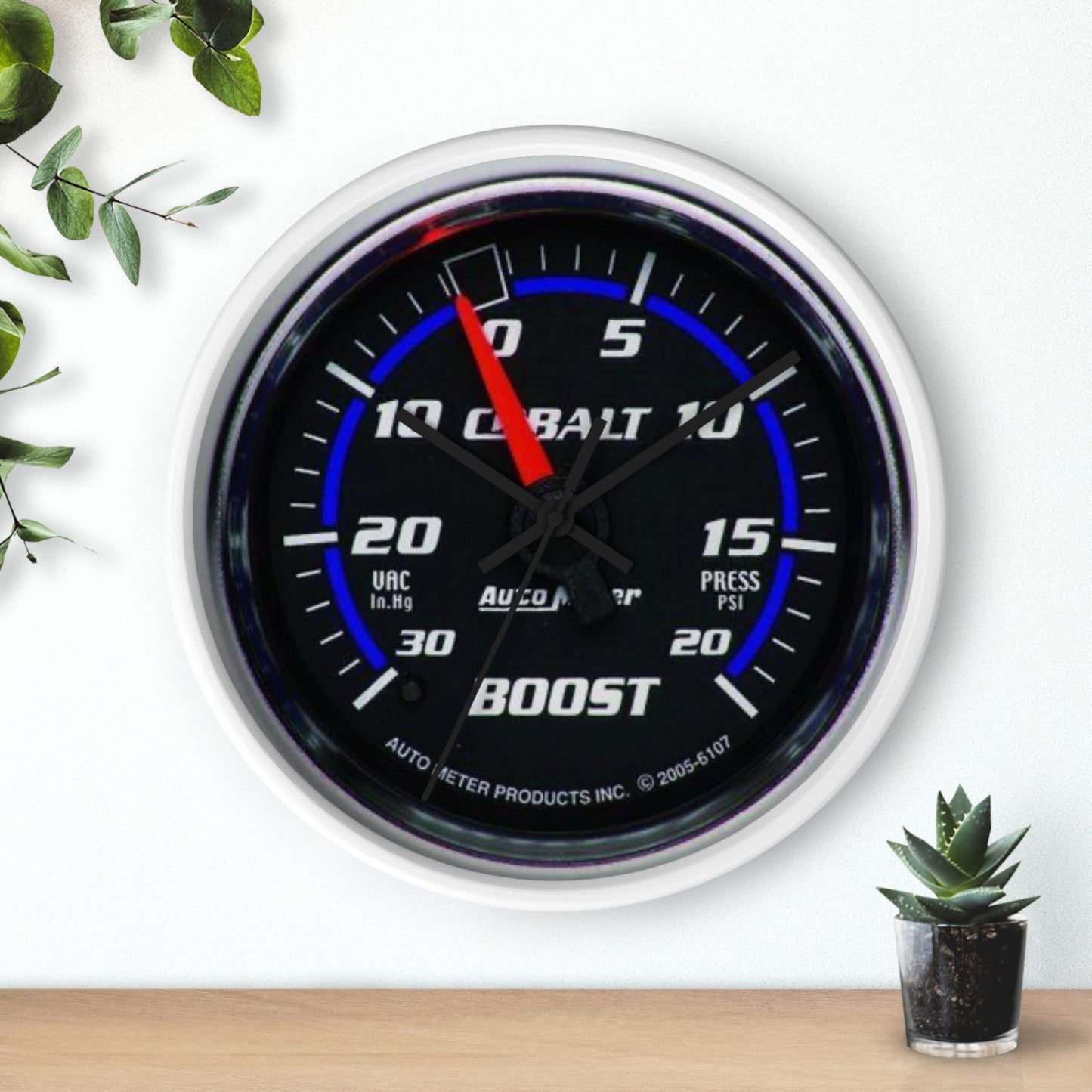 Boost Gauge Loading Wall Clock, JDM Gauge Wall Clock