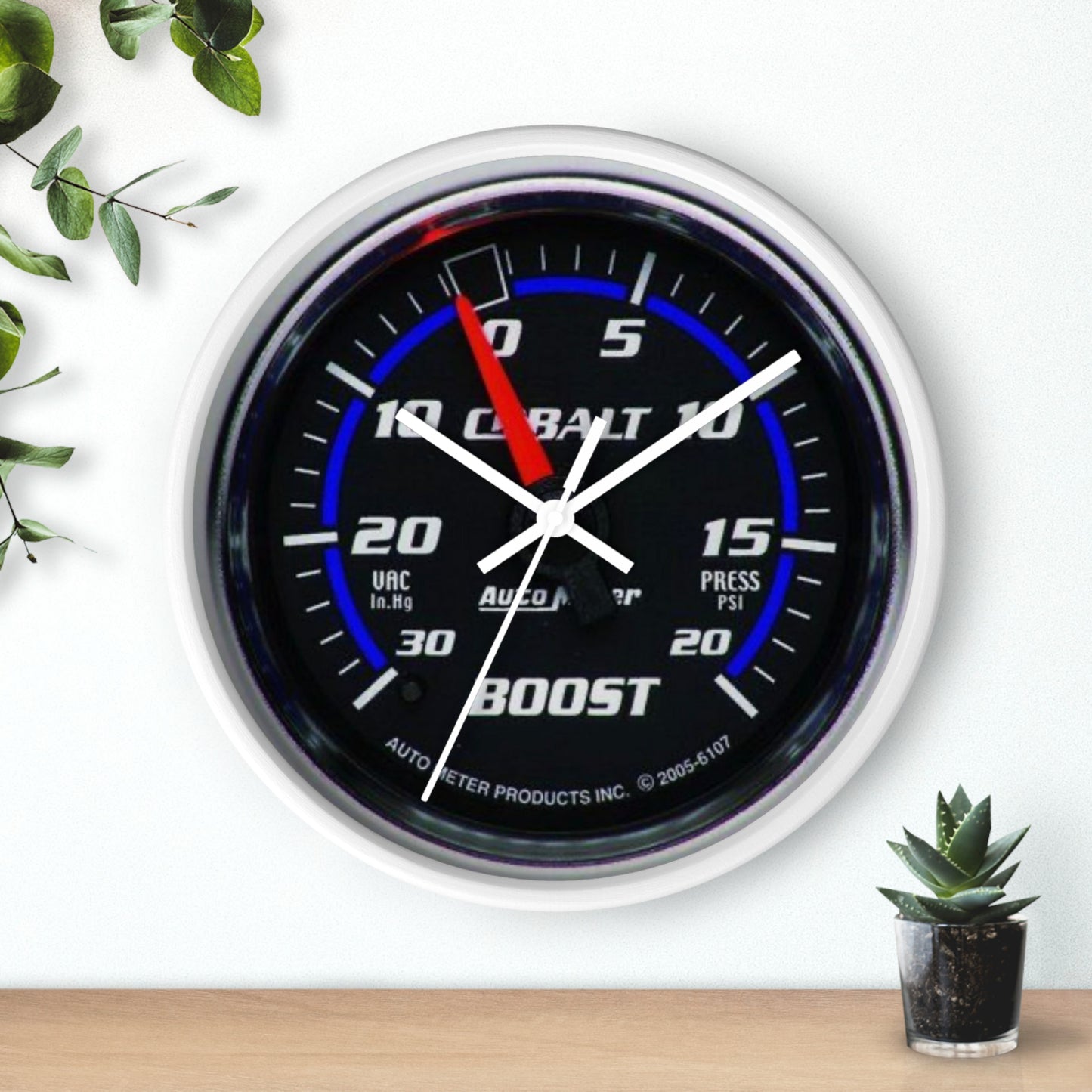 Boost Gauge Loading Wall Clock, JDM Gauge Wall Clock