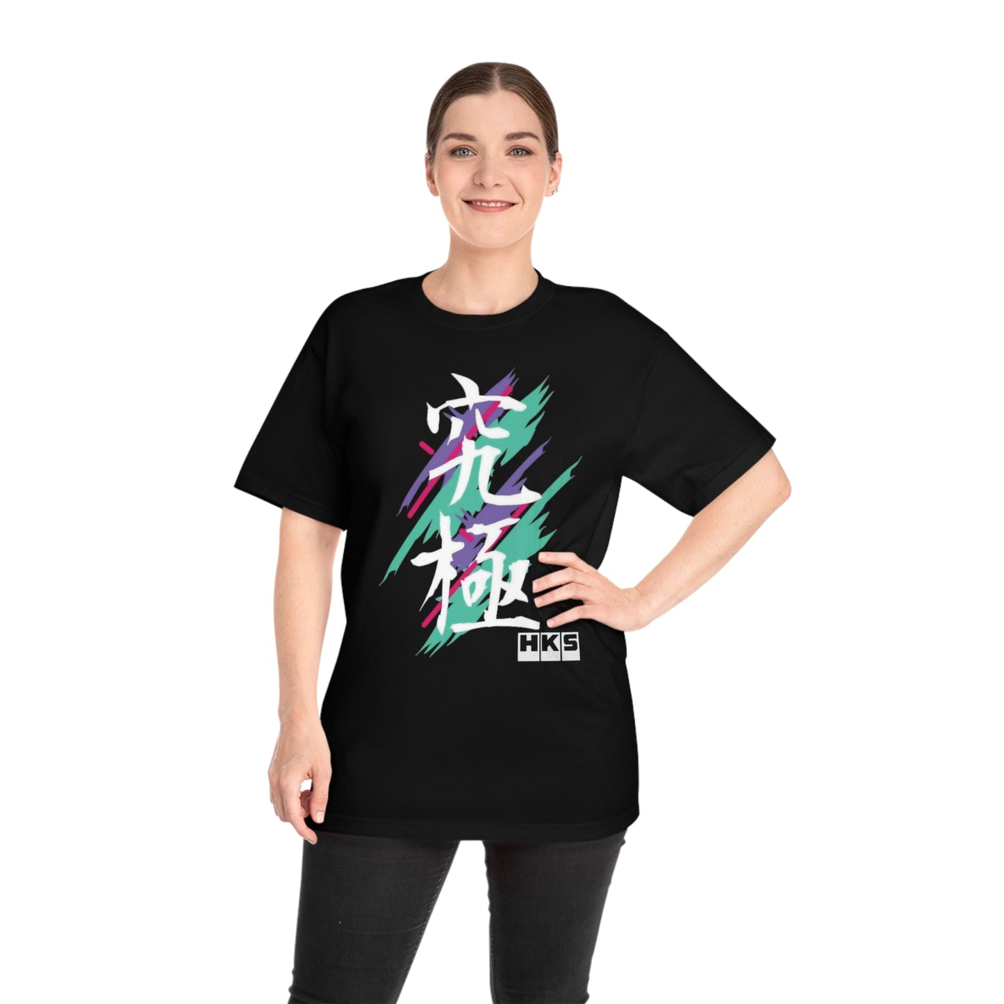 Japanese HKS Paint Splatter Tee, JDM HKS Shirt, Japanese HKS Logo Shirt