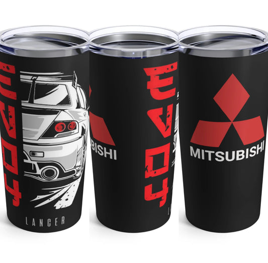 Evolution IV Tumbler, JDM Mitsubishi Evo Tumbler