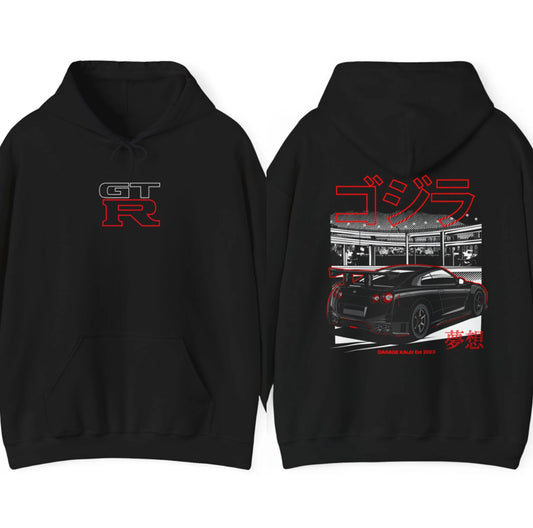 Novelty Tribute R35 GTR Skyline Premium Hoodie, GTR R35 Hoodie