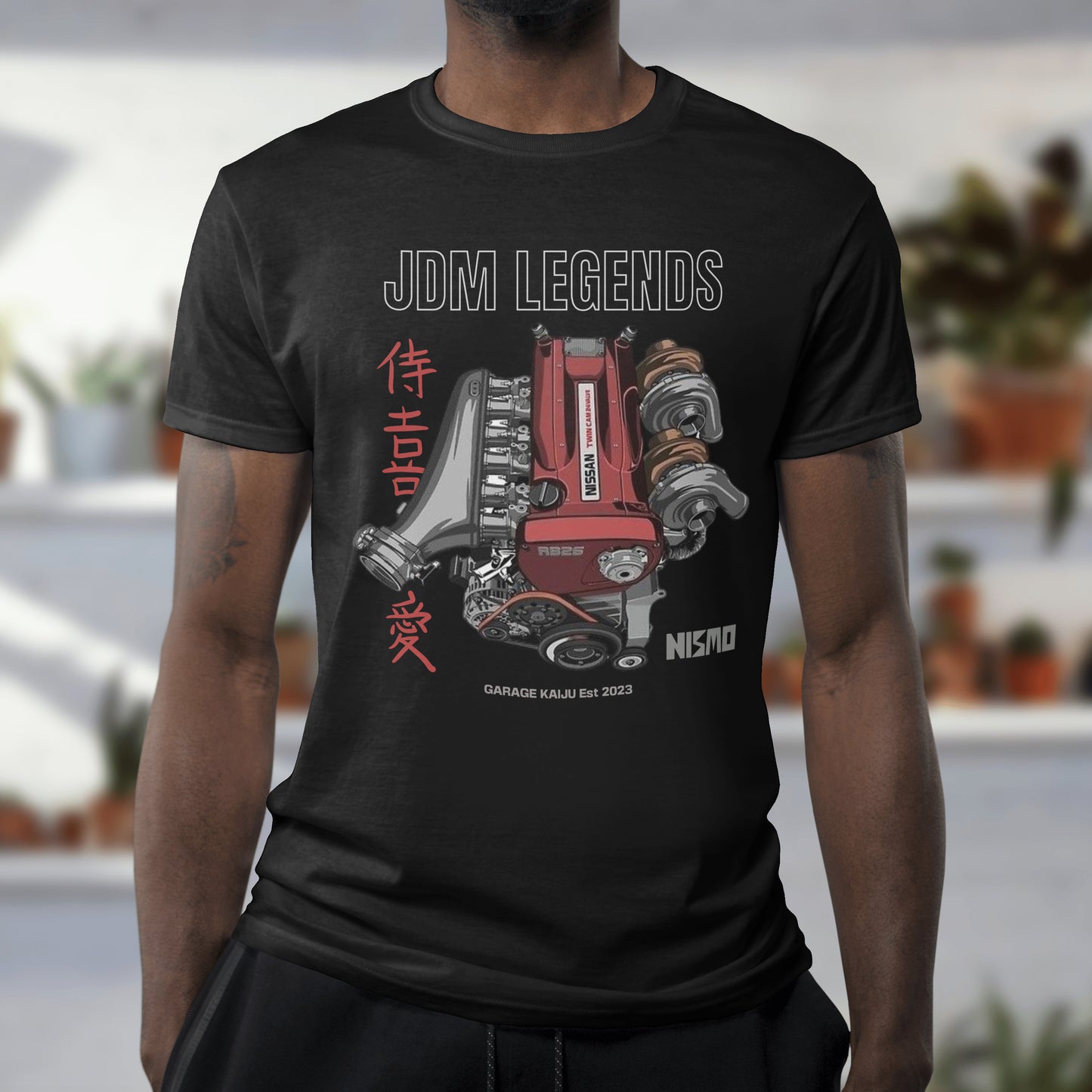 RB26 JDM Legend Tee, Skyline GTR RB26 Shirt