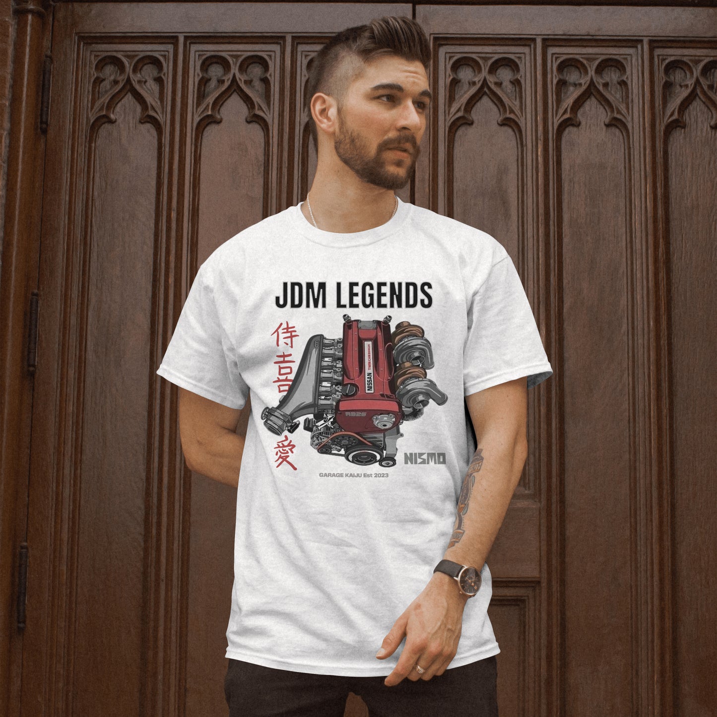 RB26 JDM Legend Tee, Skyline GTR RB26 Shirt