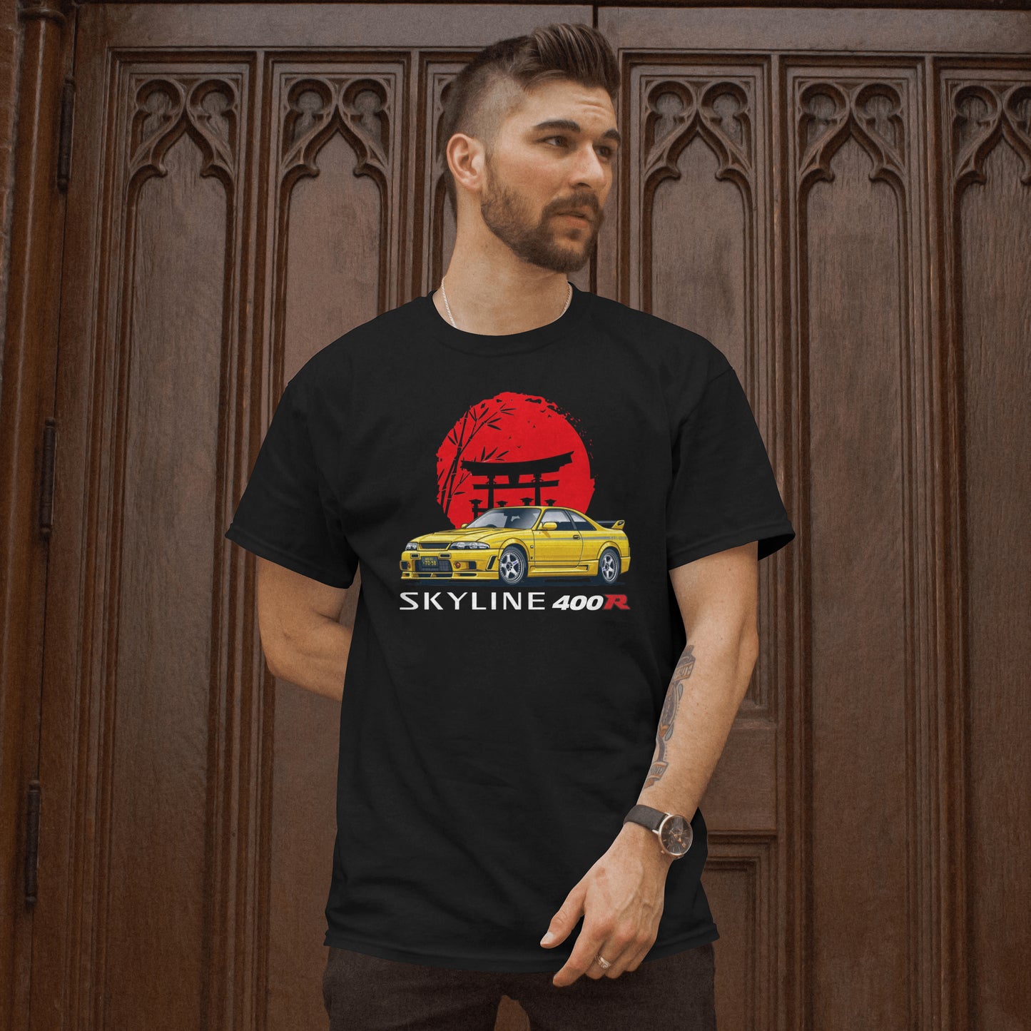 400R Nissan Skyline GTR Shirt, R33 400R JDM T shirt