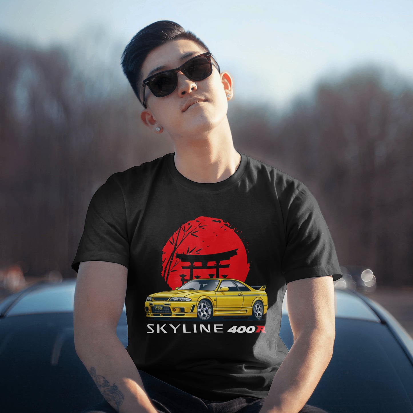 400R Nissan Skyline GTR Shirt, R33 400R JDM T shirt